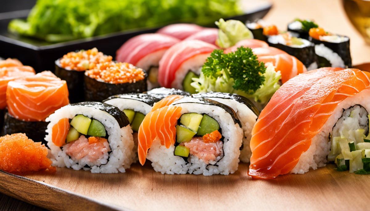 Bild eines perfekten Sushi-Reises, der für seine klebrige Konsistenz und seinen außergewöhnlichen Geschmack bekannt ist